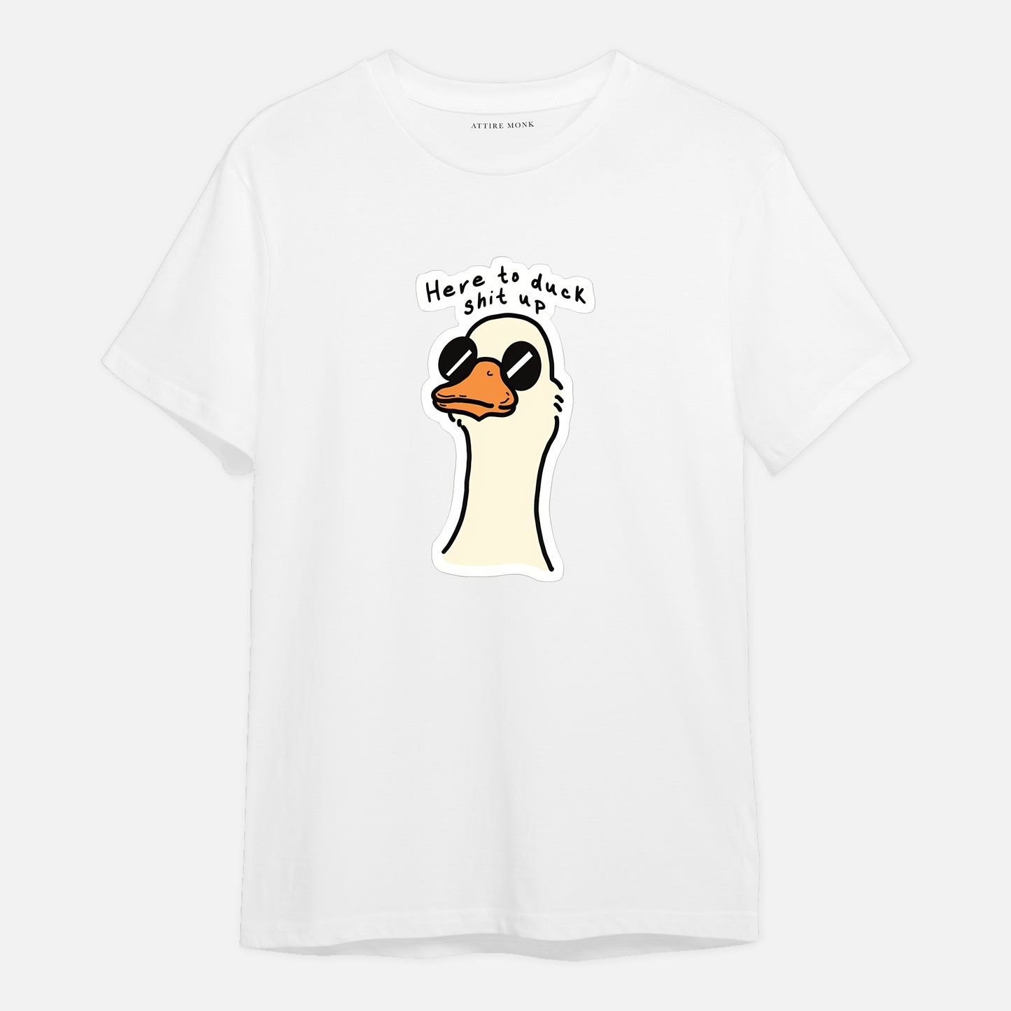 Here to duck sh** up