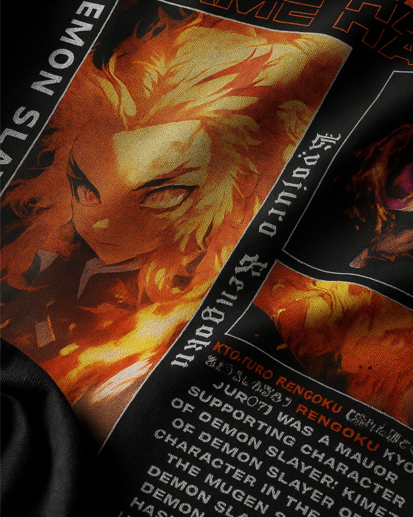 Oversized // Kyojuro Rengoku // Flame Hashira // Demon Slayer