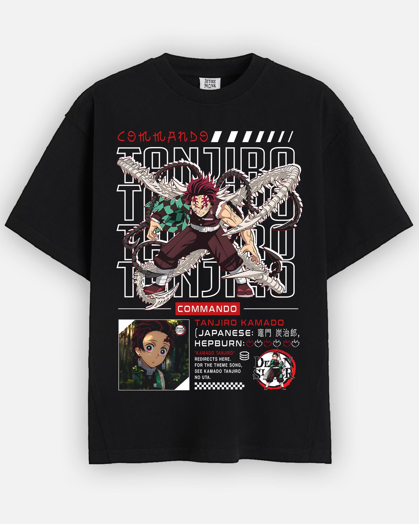 Oversized // Tanjiro Kamado v3 // Demon Slayer