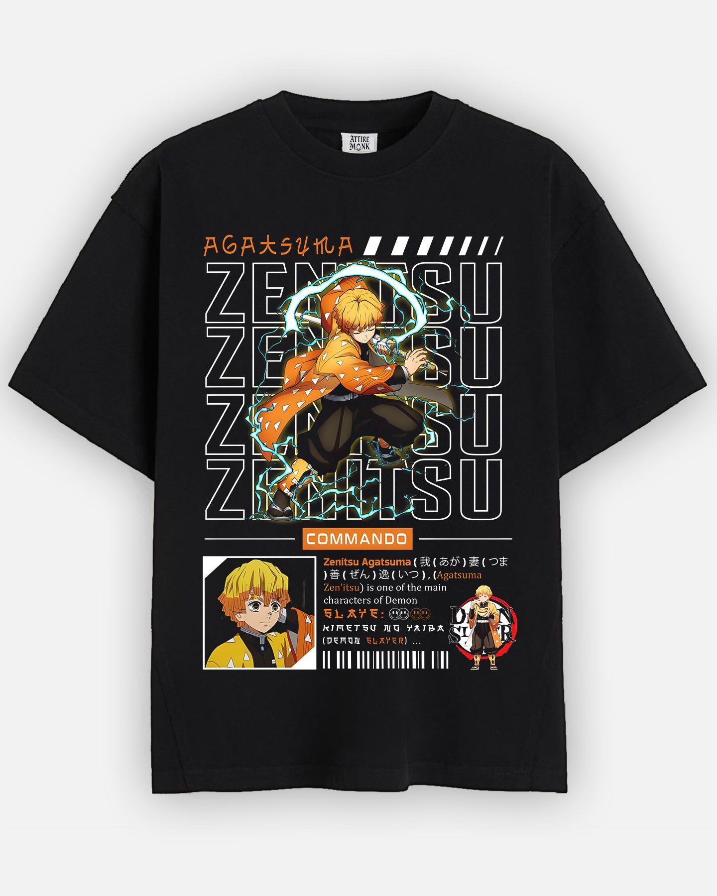Oversized // Zenitsu Agatsuma // Demon Slayer
