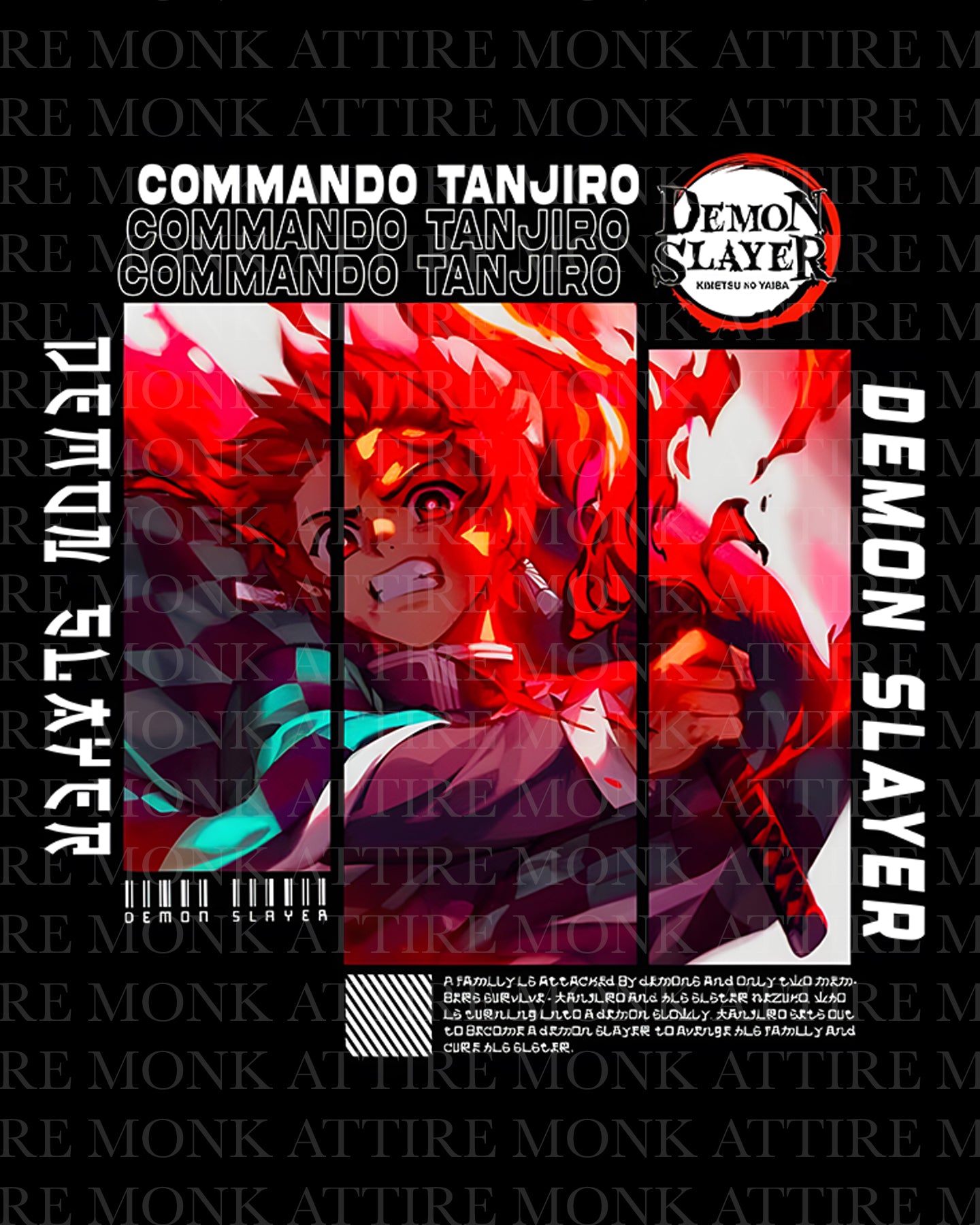 Oversized // Tanjiro Kamado // Demon Slayer