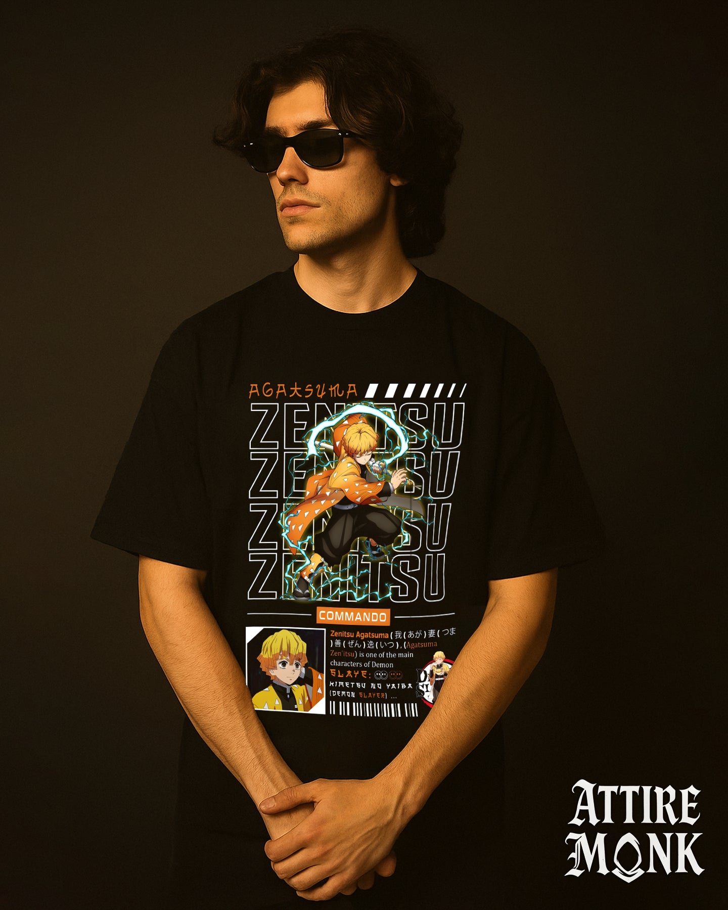 Oversized // Zenitsu Agatsuma // Demon Slayer